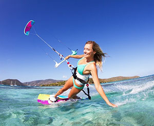 learn to kitesurf, windsurfing maui, kite school